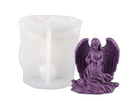 Molde silicona angel alado